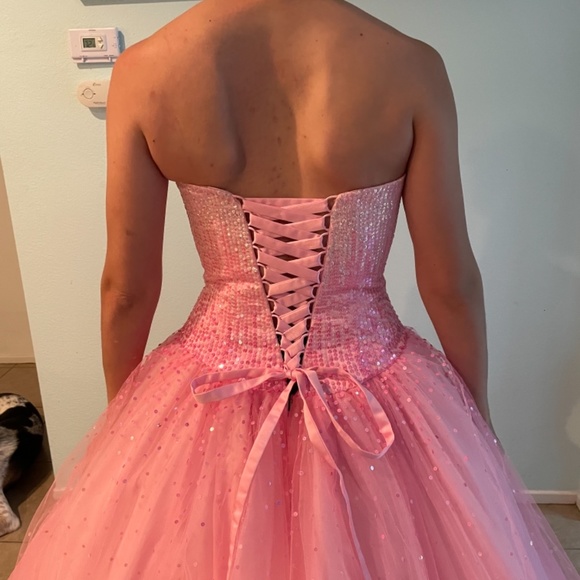 Mori Lee Prom Gown - Cinderella at the Ball! - Sz 5/6 - Picture 5 of 10